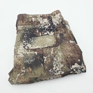SHE Outdoor Strata Pants Women's Large Camo‎ Cargo Lightweight Stretch 34X32